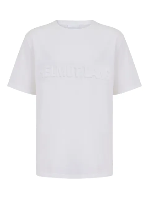 Helmut Lang embossed-logo cotton T-shirt
