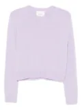 Lisa Yang crew-neck cashmere jumper - Purple