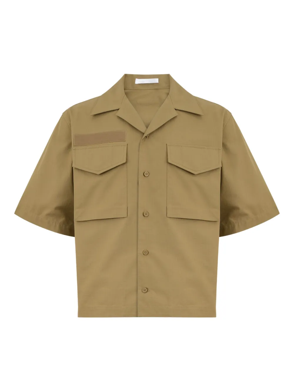 Helmut Lang camisa con bolsillos utility | verde | Image 1