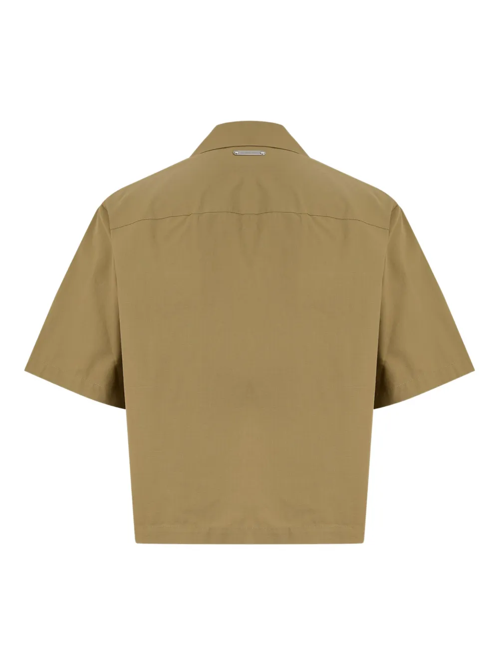 Helmut Lang utility-pocket short-sleeve shirt - Groen