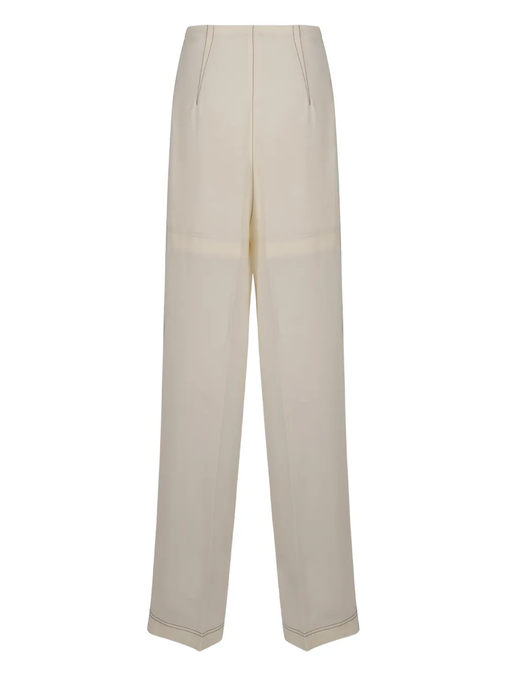 Philosophy Di Lorenzo Serafini layered visible-stitching trousers | Wide-Leg Pants | Image 2