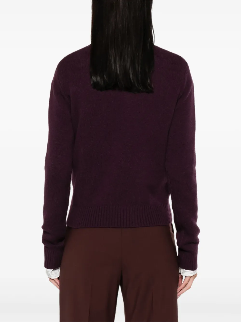Lisa Yang Mable Kaschmirpullover Mit Rundhalsausschnitt In Brown