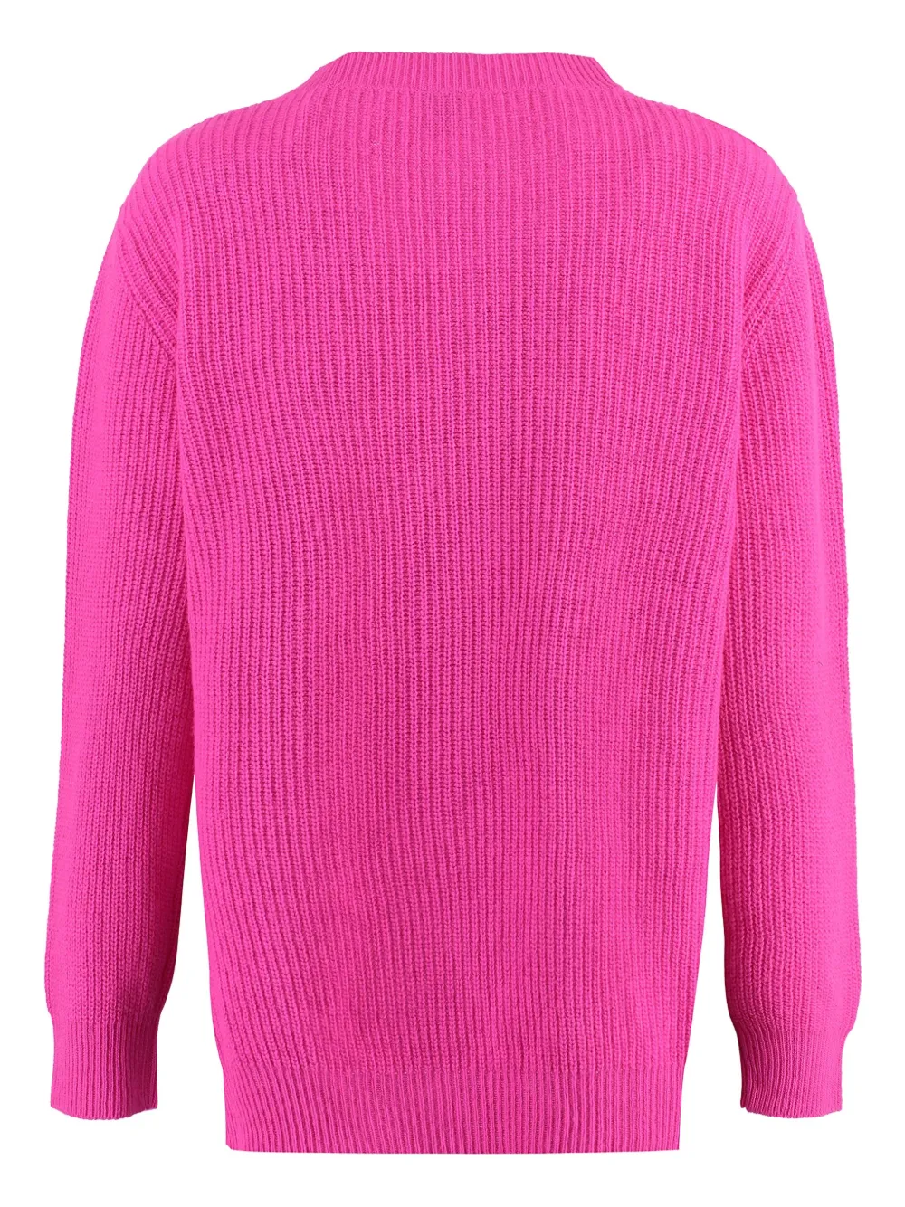 PINKO cut-out ribbed sweater Roze