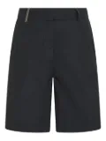 Peserico cuffed pocket shorts - Black