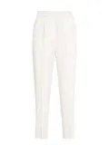 Peserico elasticated-waist trousers - White