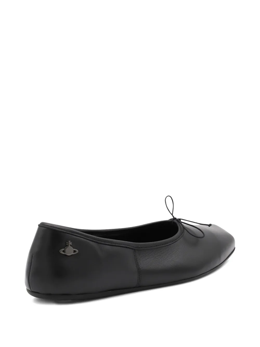 Vivienne Westwood Rudolph leather ballet flats Black