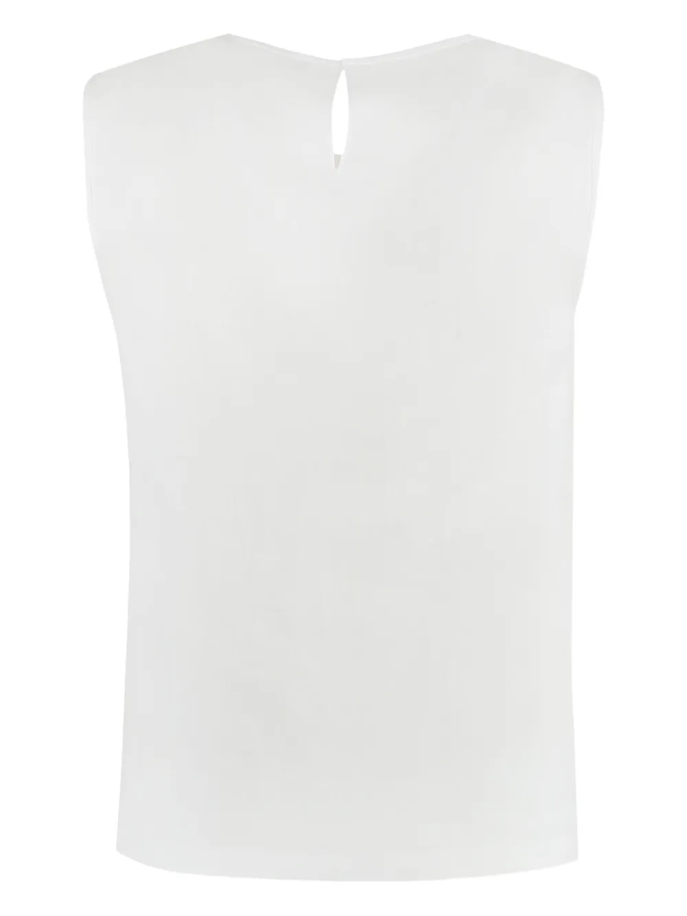 Max Mara Giostra broderie-anglaise top Wit