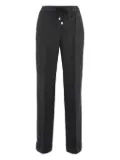 Peserico cuffed linen trousers - Grey