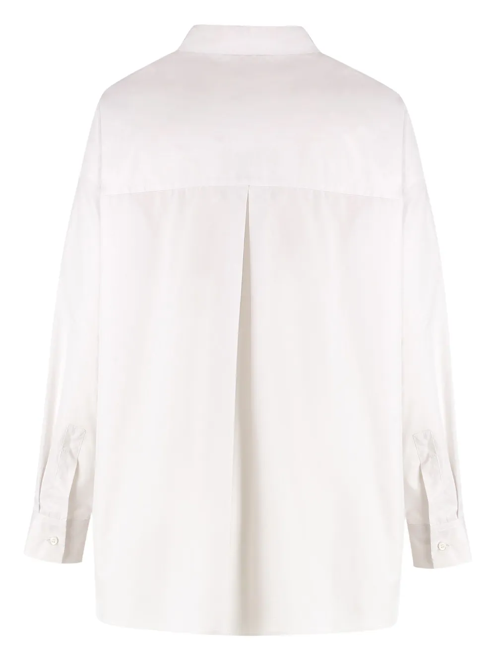 Peserico beaded-pocket shirt Beige