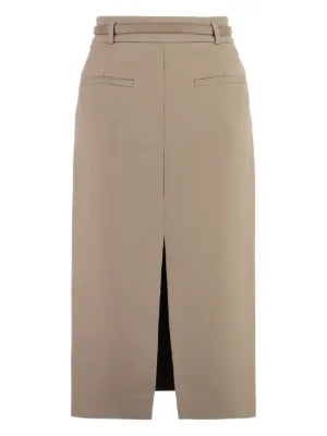 ワンピース PESERICO Women Mid Skirts S02191A 01191 935 GREEN Peserico Skirts for Women - Shop on FARFETCH