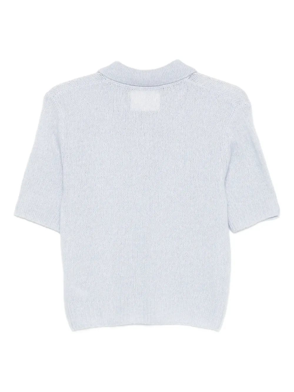 Lisa Yang Masy polotop met korte mouwen Blauw