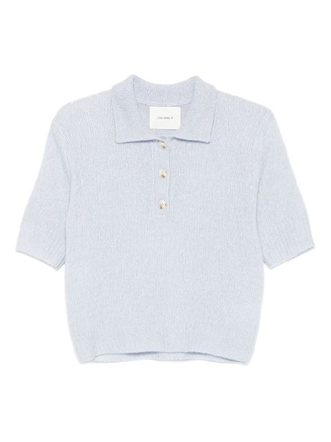 Lisa Yang Masy short-sleeves polo top