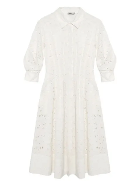 Simkhai eyelet-embroidered shirt dress