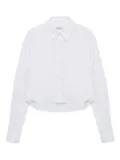 Simkhai Renata cropped shirt - White