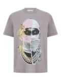 Ih Nom Uh Nit Newspaper Mask T-shirt - Grey