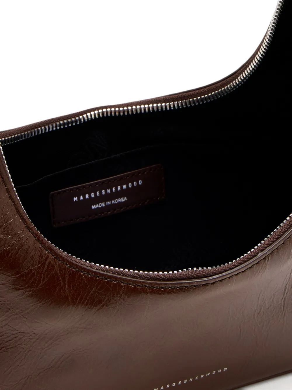 Margesherwood Hobo Zip-fastening Shoulder Bag In Brown
