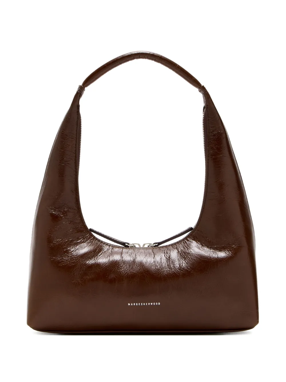 Margesherwood Hobo Zip-fastening Shoulder Bag In Brown