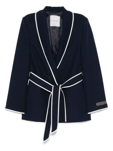 ERMANNO FIRENZE  blazer à taille ceinturée