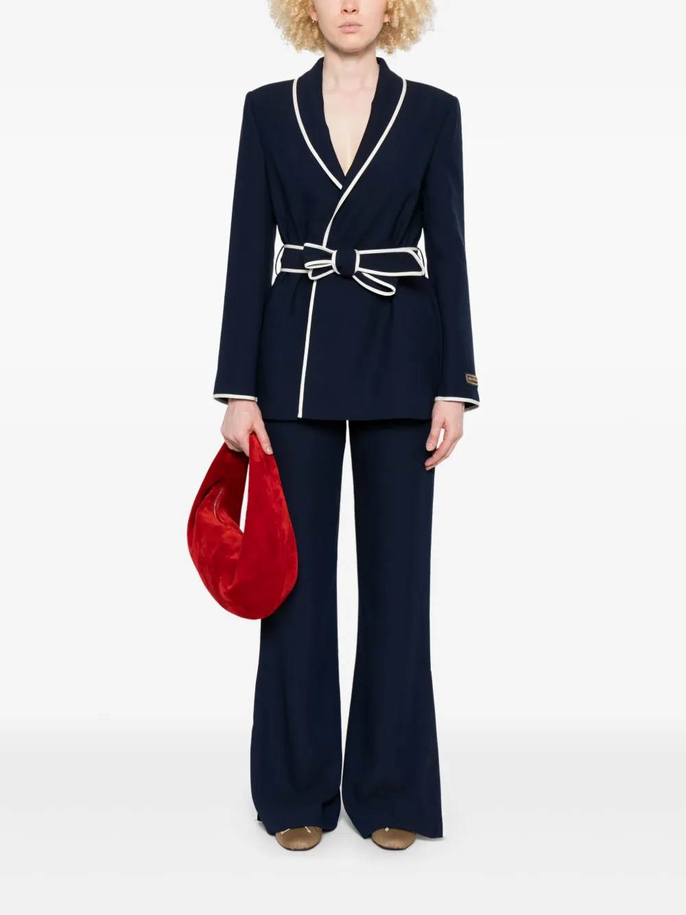 ERMANNO FIRENZE  blazer à taille ceinturée | Blazers | Image 2