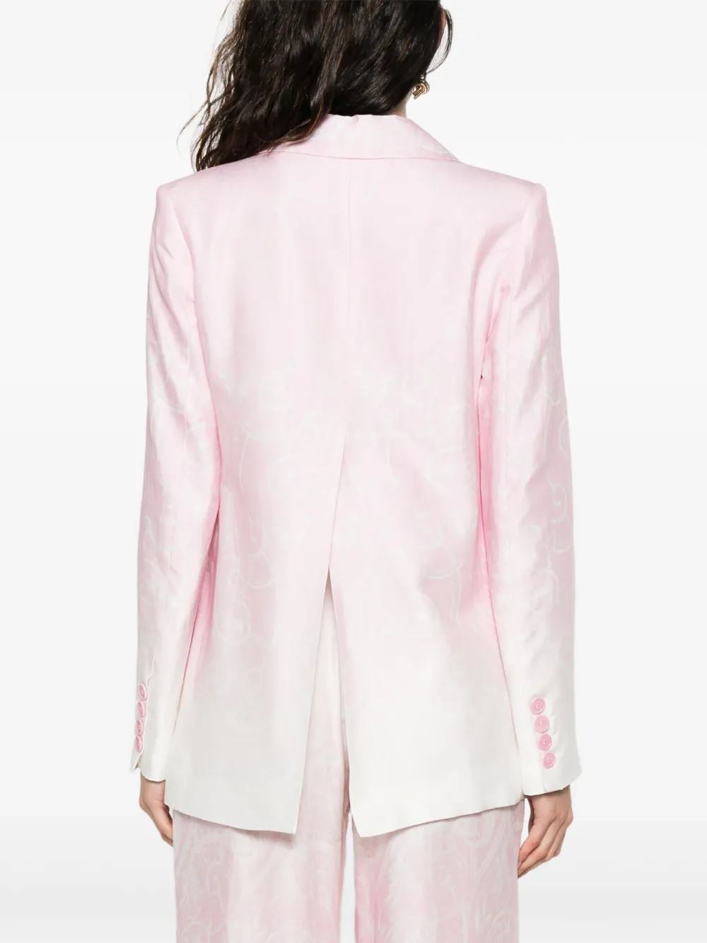 ERMANNO FIRENZE Blazer met ombré-effect Roze