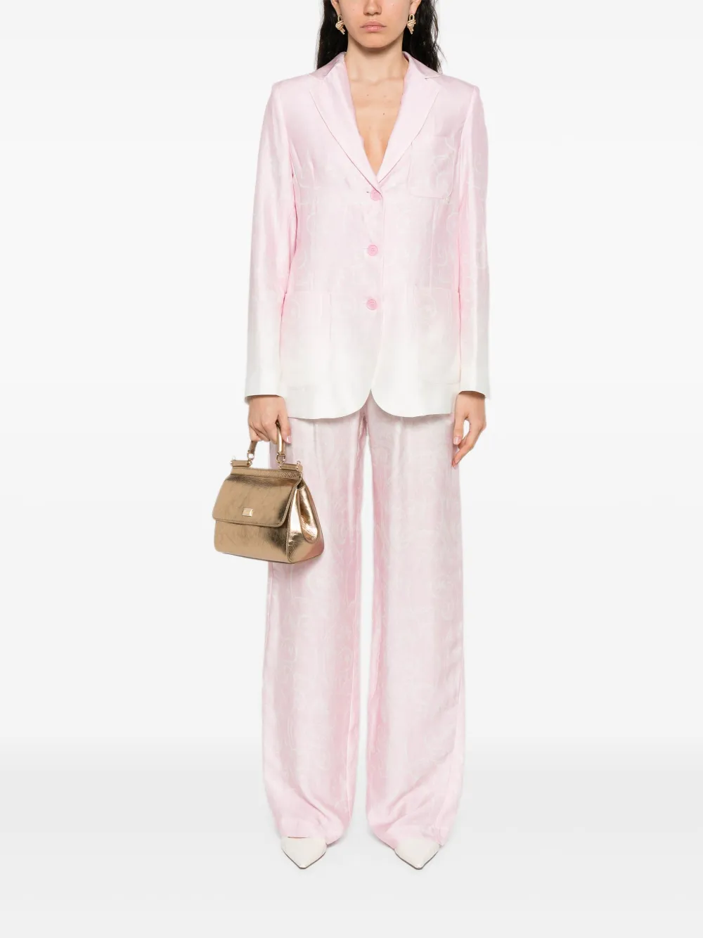 ERMANNO FIRENZE  ombré-effect blazer | Blazers | Image 2