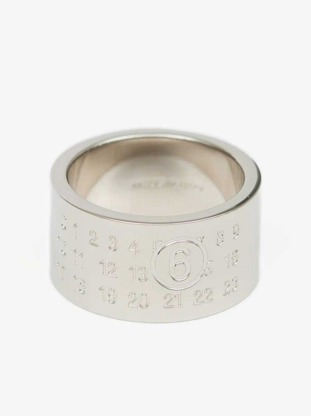 MM6 Maison Margiela Numeric ring | sølvtonet | Image 1