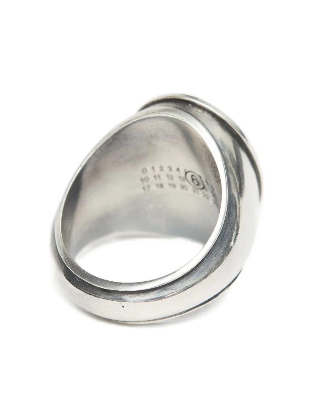 MM6 MAISON MARGIELA リング NUMERIC SIGNATURE RING MM6 Maison Margiela signature numeric logo ring | Smart Closet