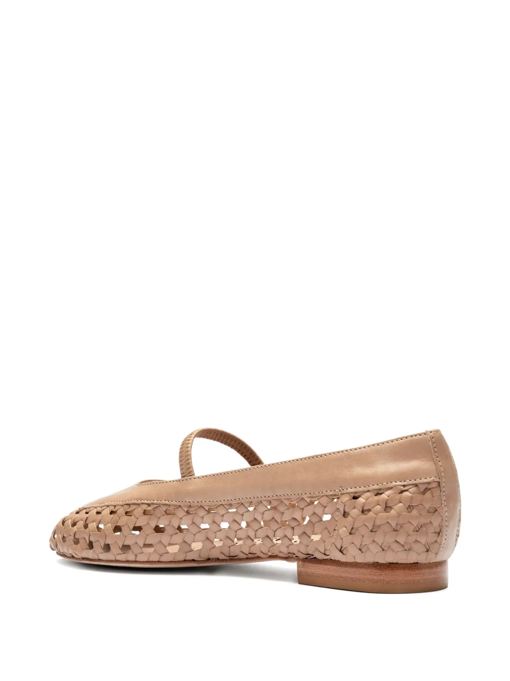 Sarah Chofakian Pritzker woven ballet flats Neutrals