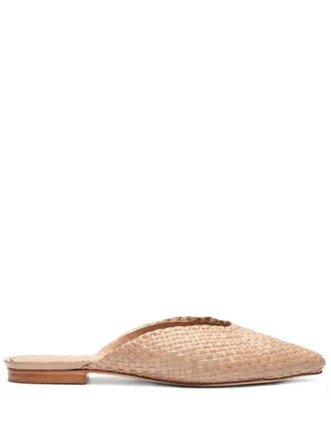 Sarah Chofakian Tuli pointed-toe mules