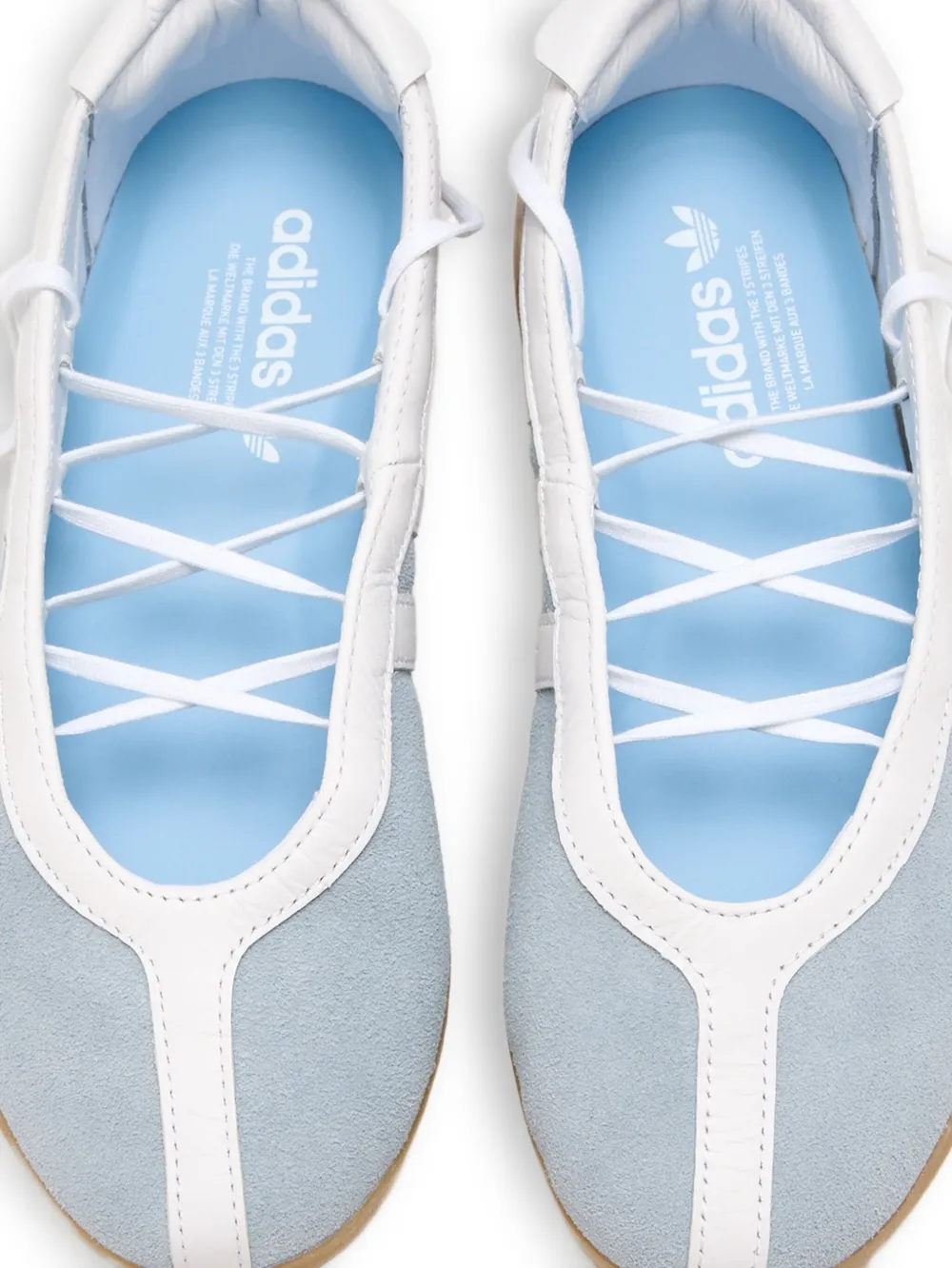 adidas Taekwondo Mei suede lace-up sneakers Blue