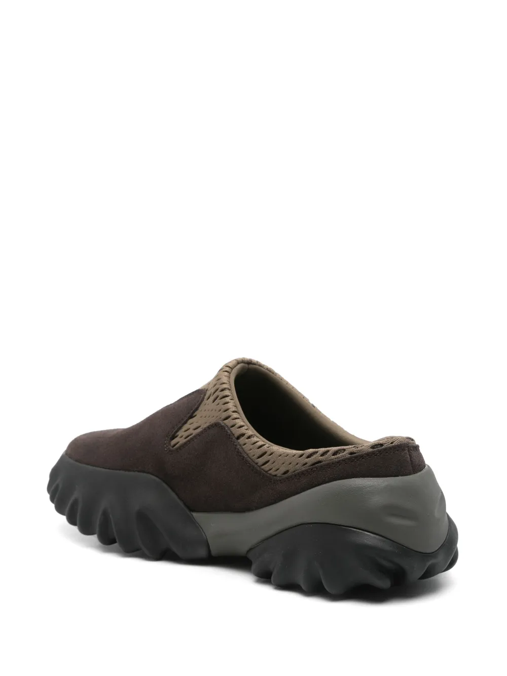 Brain Dead panelled mules Brown