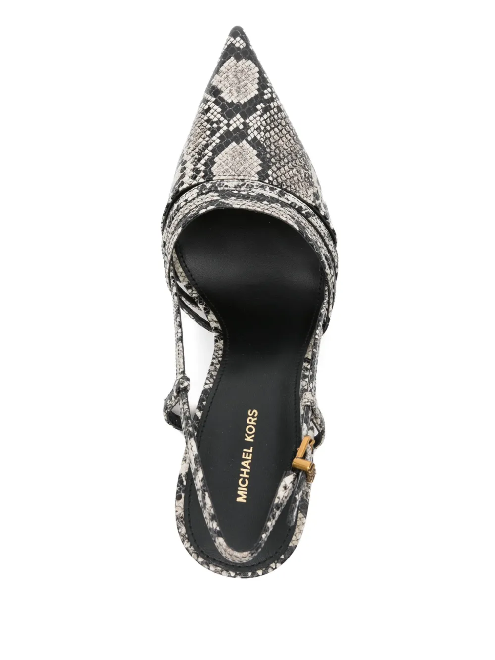 Michael Kors 100mm leather pumps Neutrals