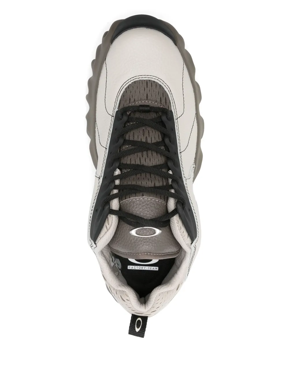 Brain Dead leather low-top sneakers Grey