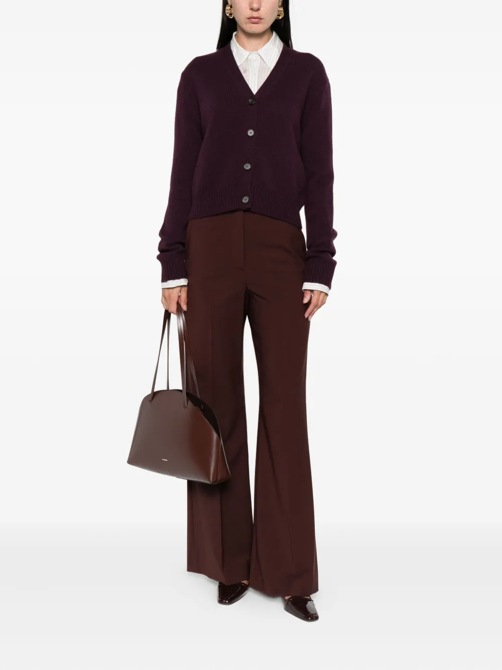 Lisa Yang Kasjmier vest Rood