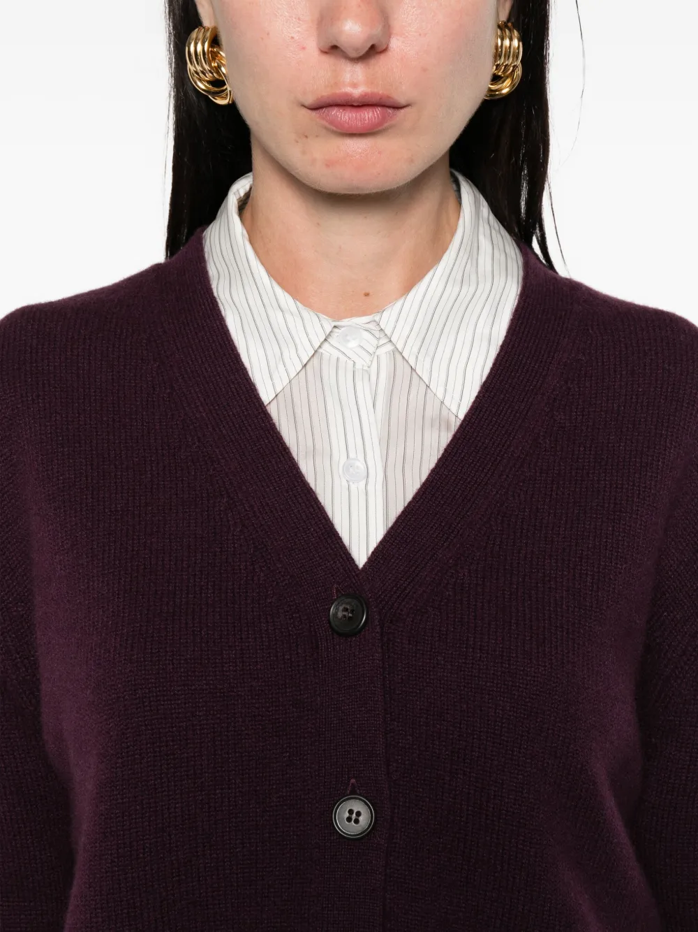 Lisa Yang Kasjmier vest Rood