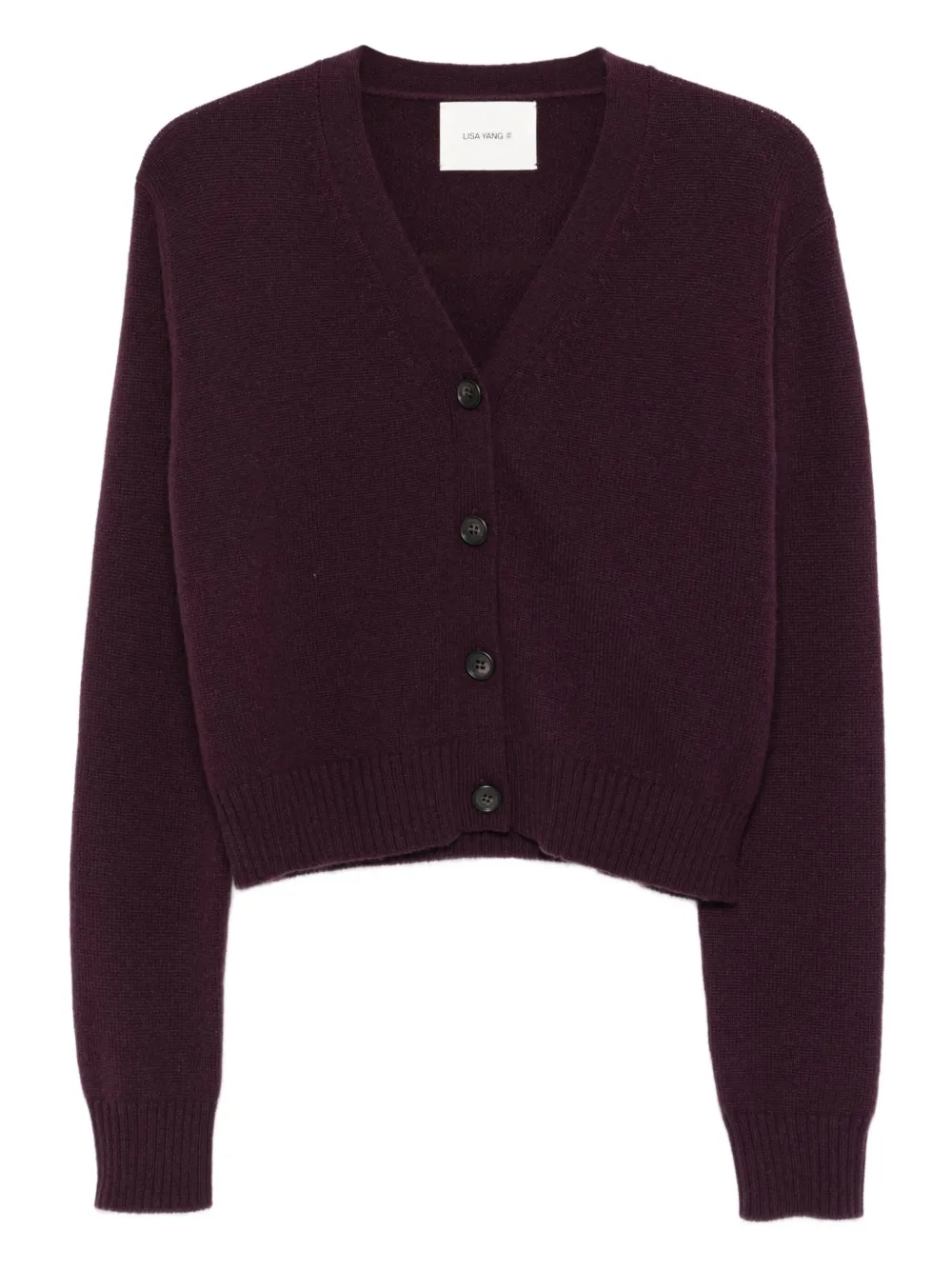 Lisa Yang Kasjmier vest Rood