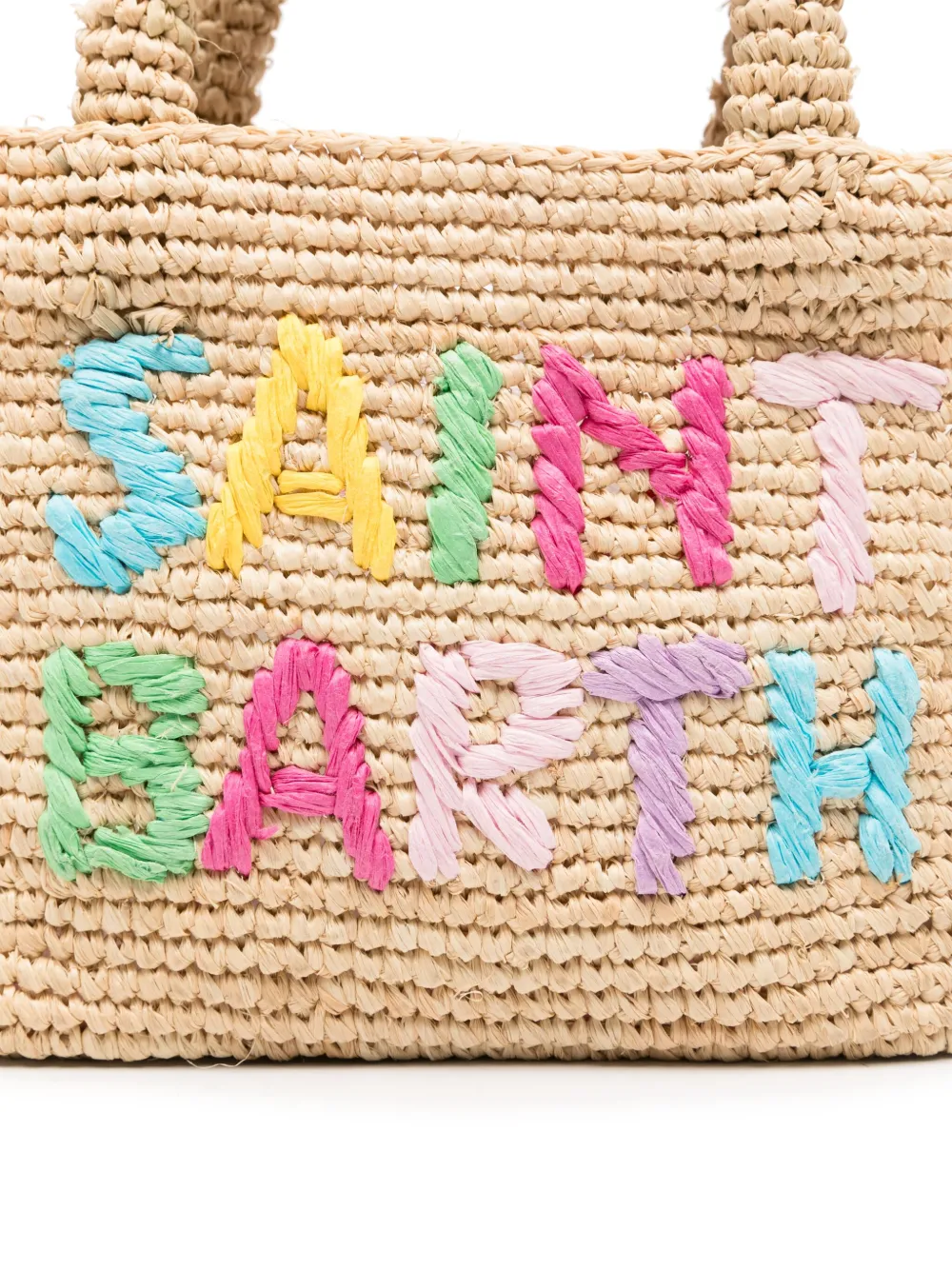 MC2 Saint Barth Raffia shopper Beige