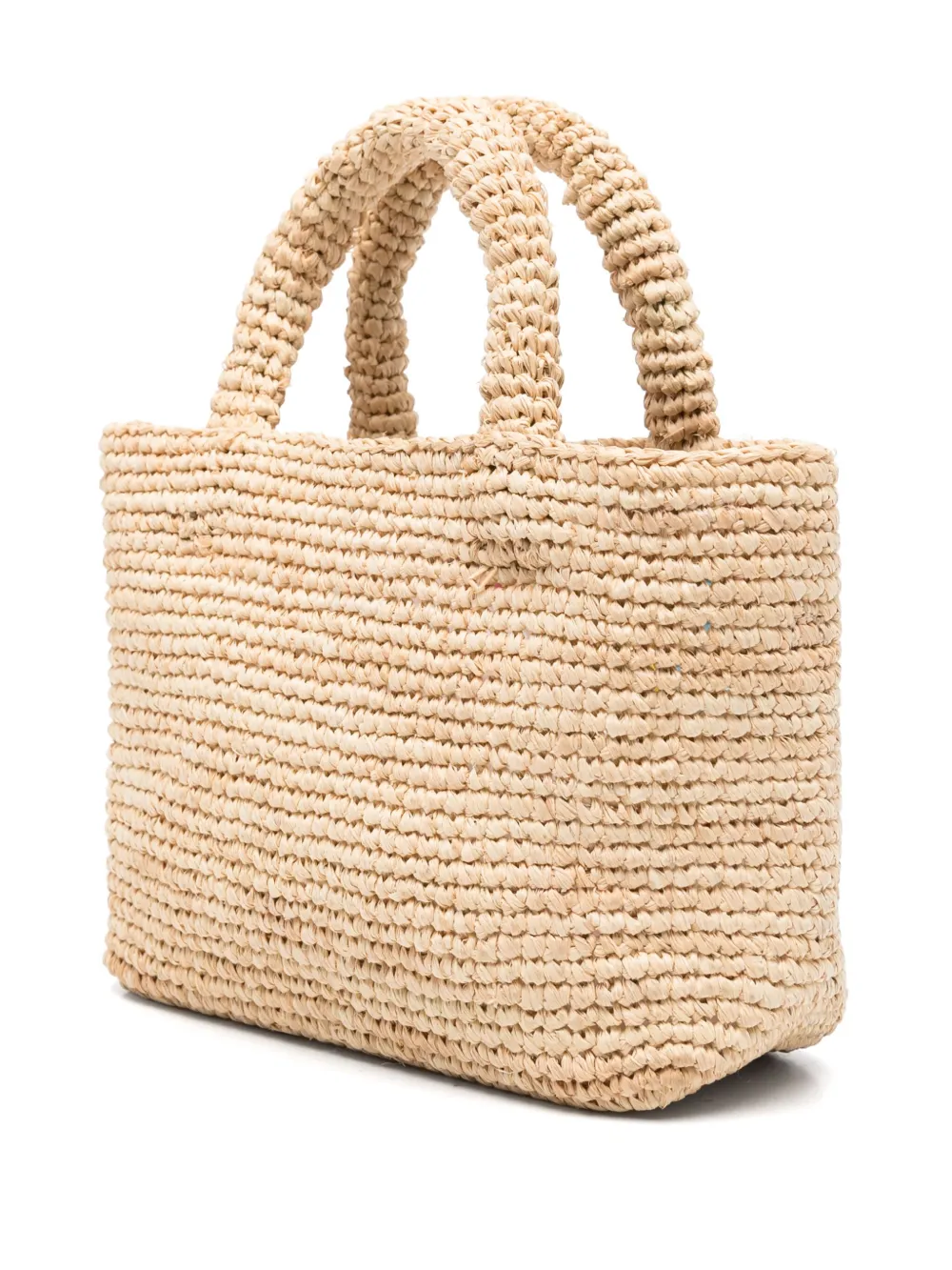 MC2 Saint Barth Raffia shopper Beige