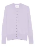 Lisa Yang Nellia button-front cashmere cardigan - Purple