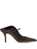 Malone Souliers pointed-toe heeled mules - Brown