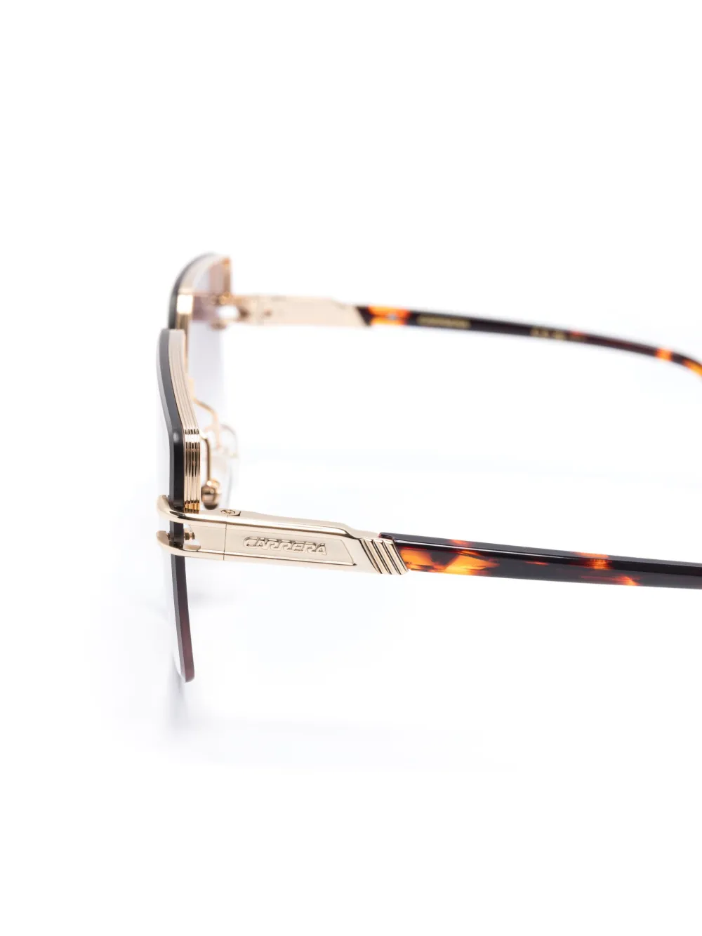 Carrera Bril met oversized montuur Bruin