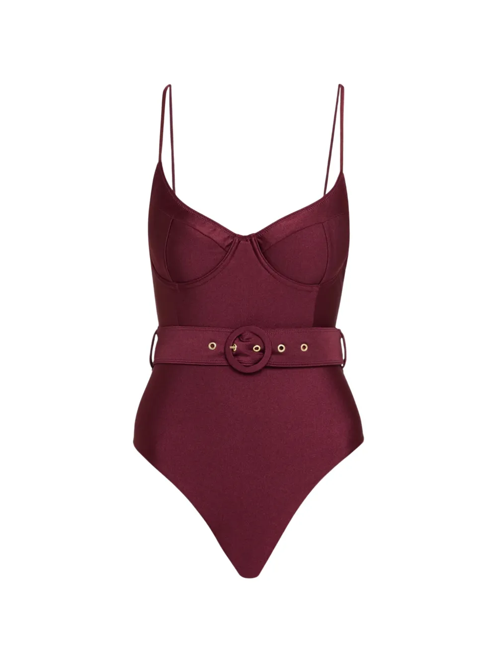 Simkhai belted bustier one piece - Viola