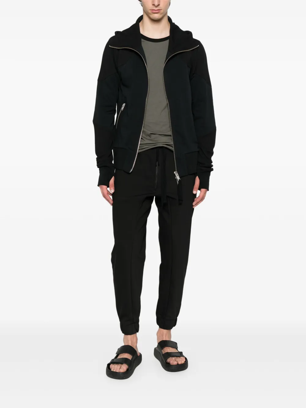 Thom Krom cotton-blend hoodie | Hoodies | Image 2