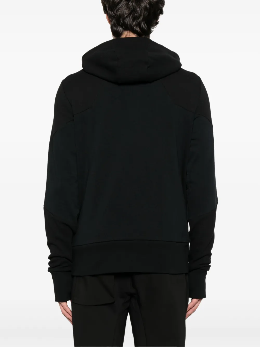 Thom Krom Hoodie van katoenblend Zwart