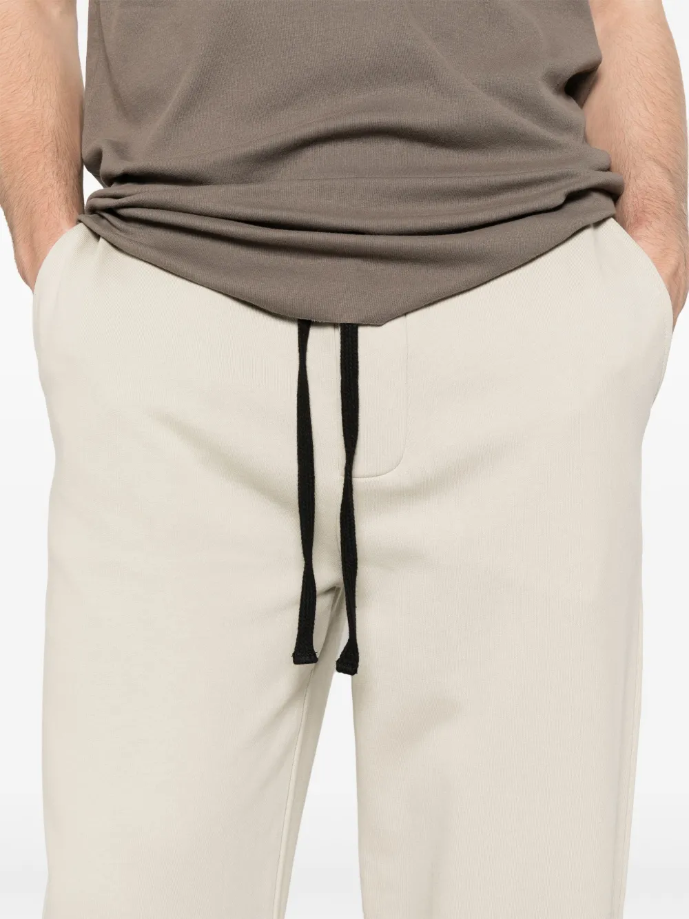 Thom Krom Katoenen trainingsbroek Beige