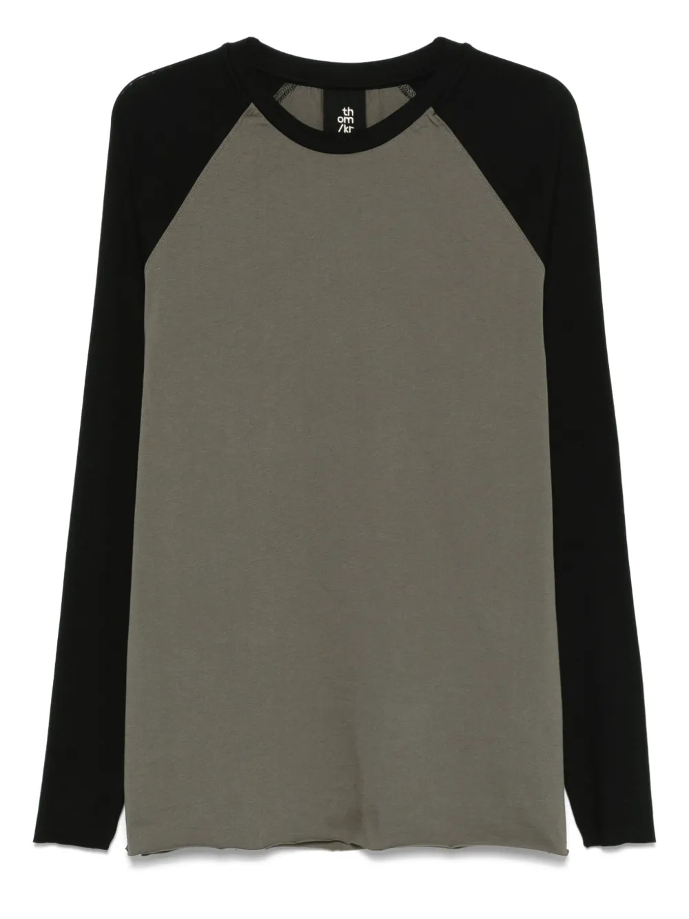 Thom Krom Katoenen T-shirt Groen