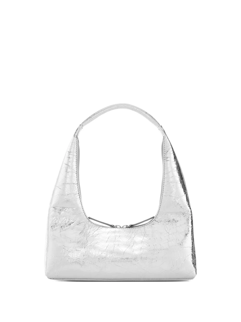 Margesherwood Hobo Metallic-effect Shoulder Bag In White