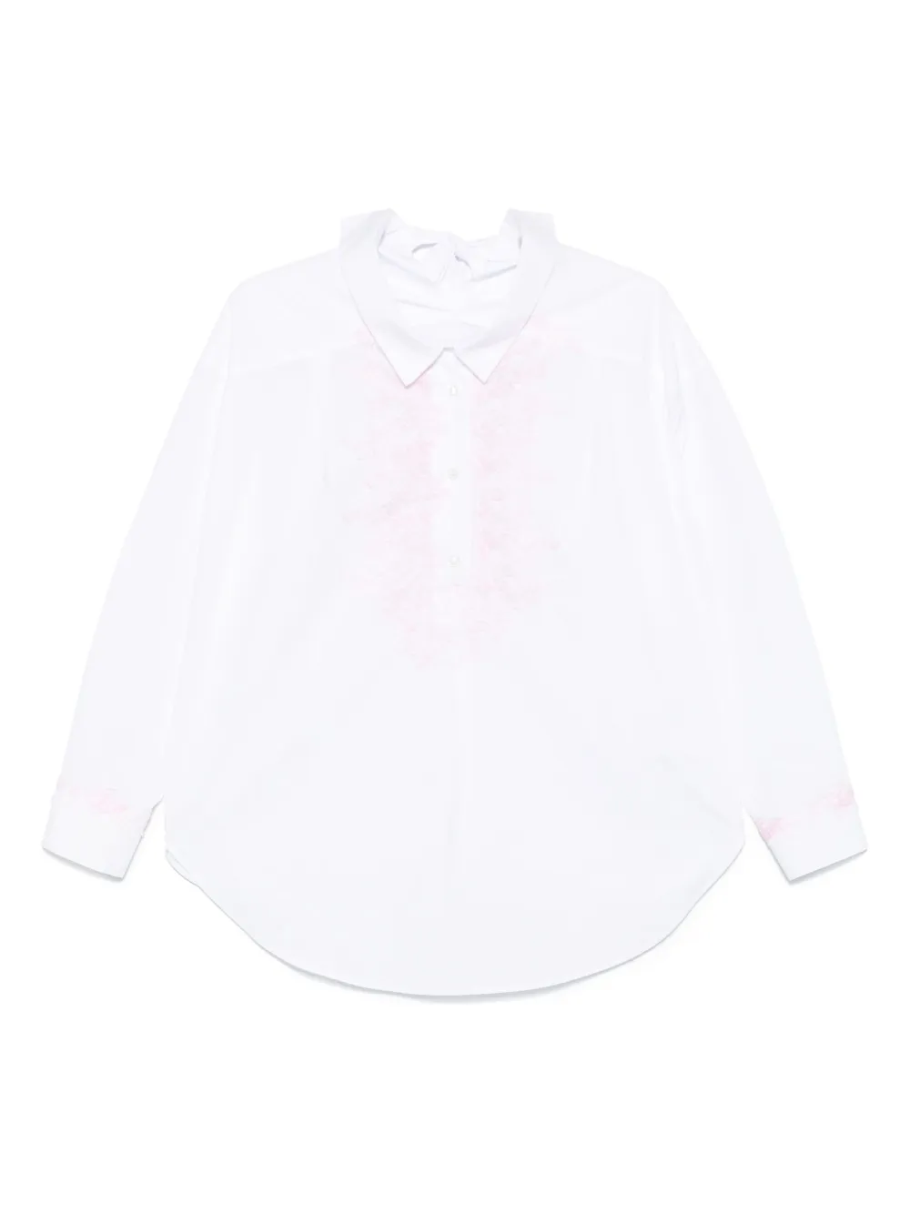 ERMANNO FIRENZE Katoenen shirt Wit