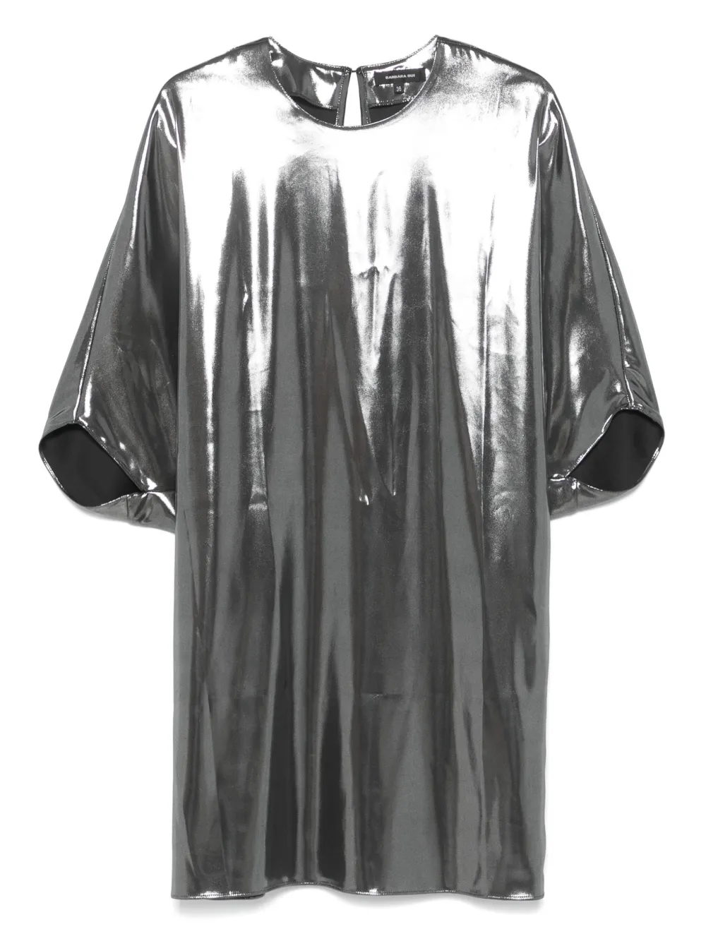 metallic dress