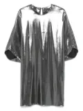 Barbara Bui metallic dress - Silver